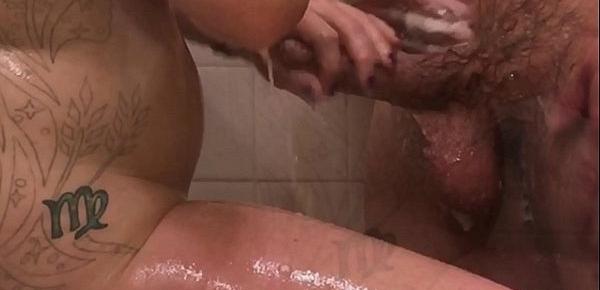 Anal with Wife in Shower Rimjob - BunnieAndTheDude